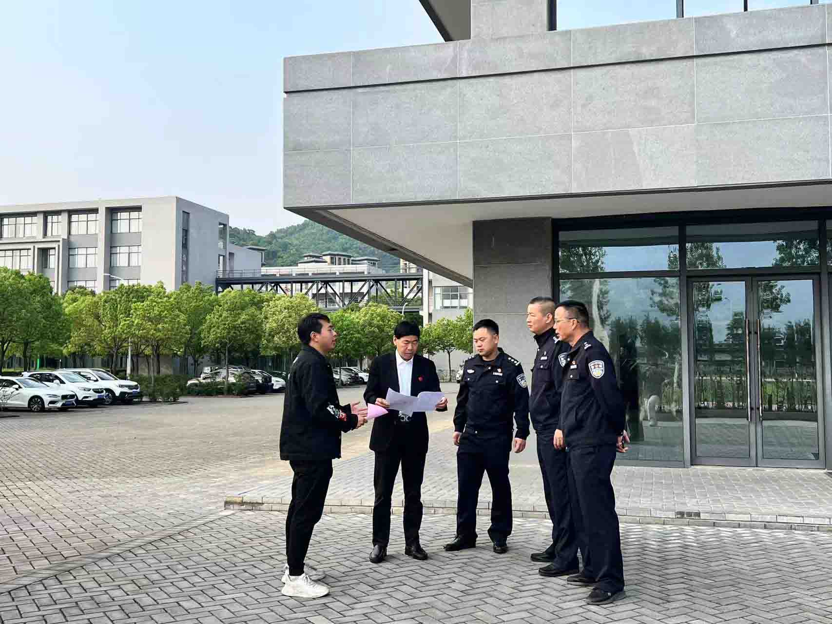 连江县公安局反恐大队深入校园 开展2024年度反恐怖工作监督检查